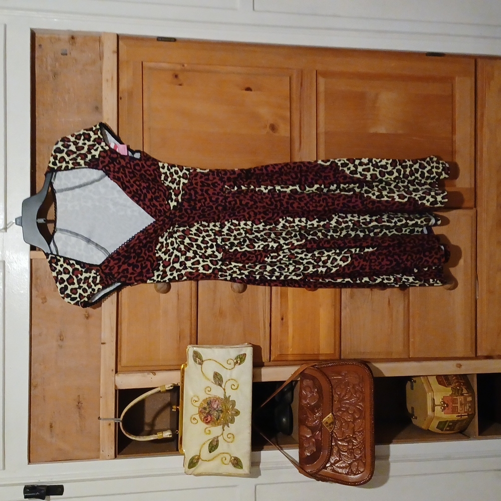 Pinup Girl Clothing Leopard Dress
